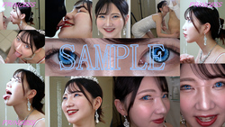 ♡超ギャル☆彡ブルー☆カラコン°˖✧◝☆彡キラキラ˖☆梨佳のお顔でシコ♡コしちゃう⁉☆彡 ＋ ˖✧カラコンギャル☆彡梨佳の乳首舐め手コキ濃厚フェラお口のなかで精〇大量放出‼ 二本立てＳＰ♡